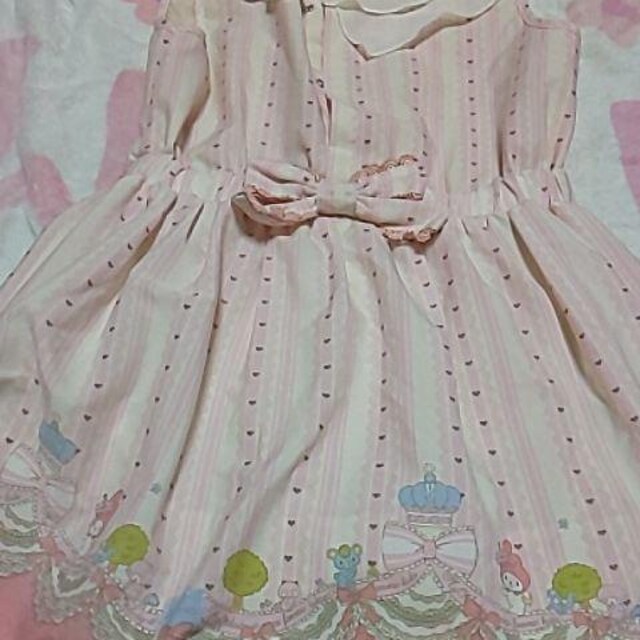 アクシーズファムとマイメロのコラボワンピース キッズ ベビー 新品 中古のオークション モバオク No