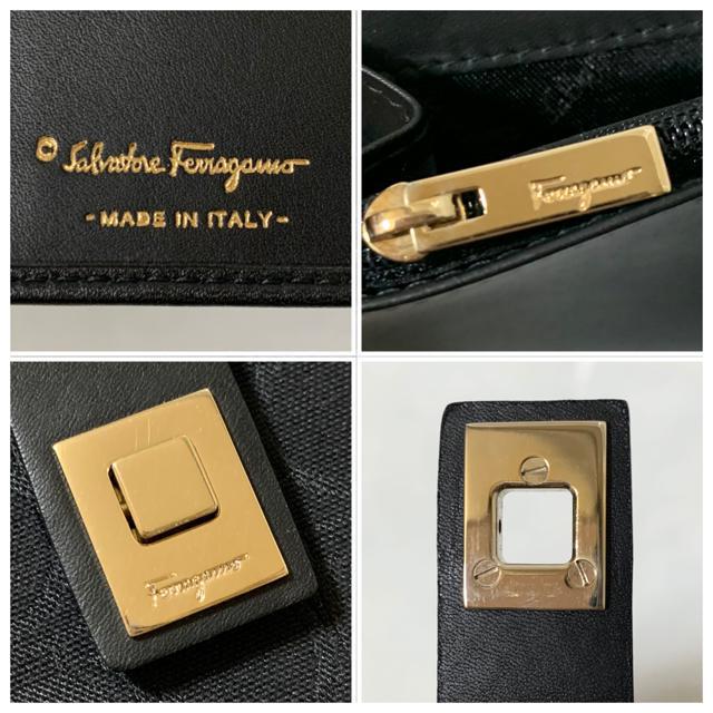 極美品 Salvatore Ferragamo フェラガモ 長財布 正規品 | フェラガモ ...