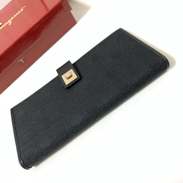 極美品 Salvatore Ferragamo フェラガモ 長財布 正規品 | フェラガモ ...