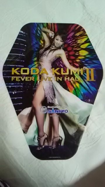 倖田來未パチンコFEVER LIVE IN HALL非売品グラス CR 倖田來未 KODA KUMI FEVER LIVE IN HALL Ⅱ