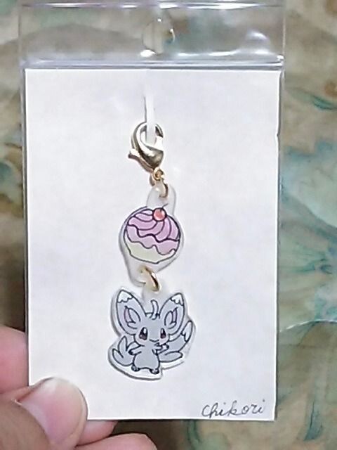 自作イラストグッズ チラーミィのプラバンチャーム ポケモン 新品 中古のオークション モバオク 自作イラストグッズ チラーミィのプラバンチャーム ポケモン 新品 中古のオークション モバオク
