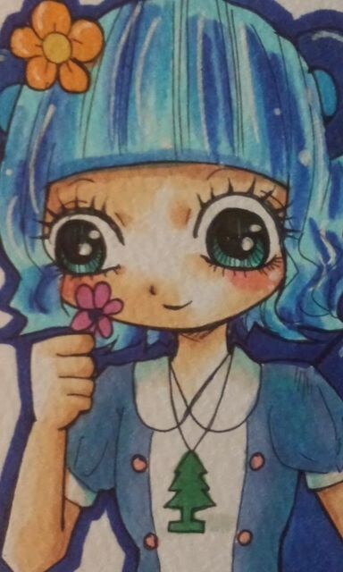 自作イラスト ハッピーツリーフレンズ 擬人化 ペチュニア 新品 中古のオークション モバオク 自作イラスト ハッピーツリーフレンズ 擬人化 ペチュニア 新品 中古のオークション モバオク