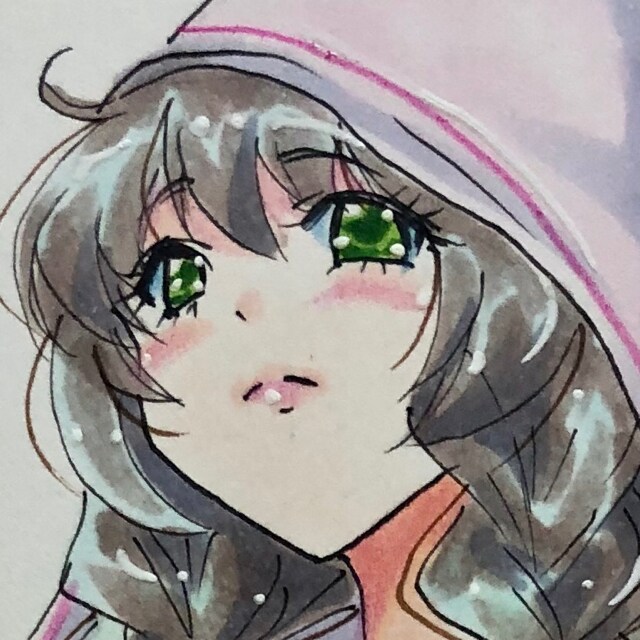 パーカーミニスカ女子 三つ編み オリジナル自作イラスト 新品 中古のオークション モバオク