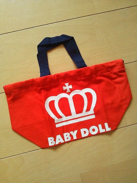 新品box巾着 お弁当袋 赤ベビードールbabydollベビド ベビードール Babydoll 新品 中古のオークション モバオク