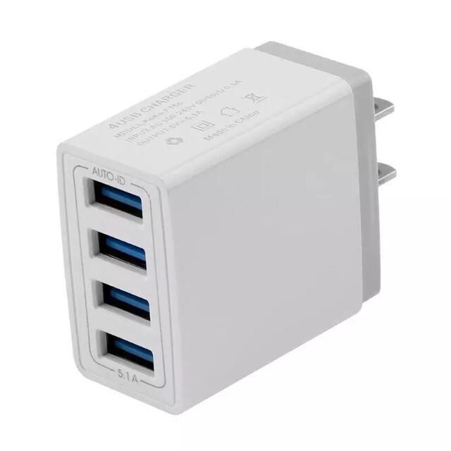 Usbアダプター コンセント 4口 Usbコンセント Acアダプター 新品 中古のオークション モバオク