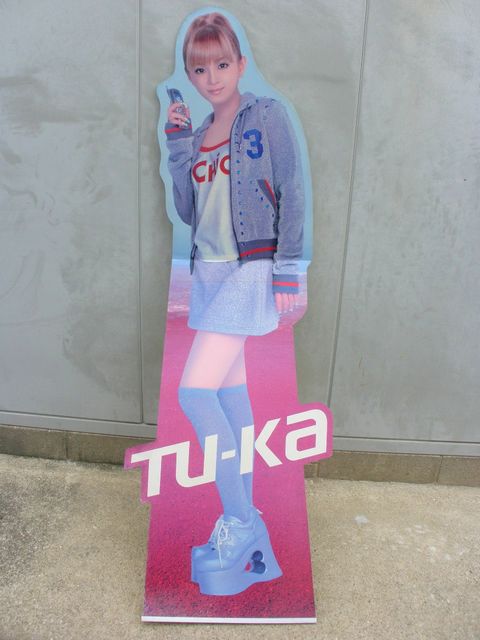 浜崎あゆみ 非売品 tu-ka 等身大パネル 浜崎あゆみ 非売品 tu-ka 等身大パネル