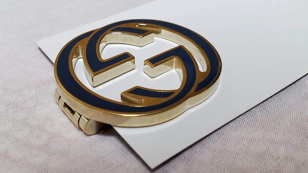 【ついに再販開始!】 GUCCI グッチ 『インターロッキング GGロゴ マネークリップ』 - マネークリップ