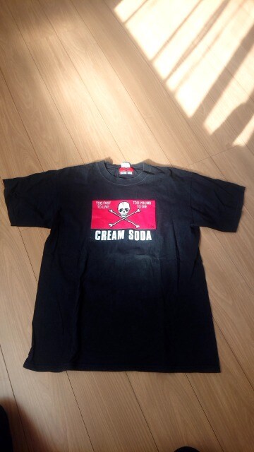 クリームソーダ 当時物 Lサイズ Tシャツ この夏必見 クリームソーダ Cream Soda 新品 中古のオークション モバオク