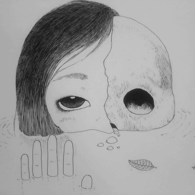 オリジナルイラスト 手描きイラスト Hello 自作ハンドメイドインテリア絵原画女の子スカル 新品 中古のオークション モバオク オリジナルイラスト 手描きイラスト Hello 自作ハンドメイドインテリア絵原画女の子スカル 新品 中古のオークション モバオク