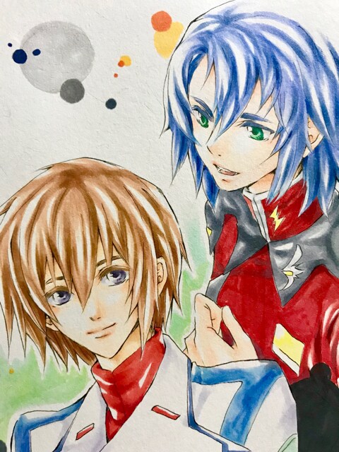 自作イラスト ガンダムseed キラ アスラン 新品 中古のオークション モバオク 自作イラスト ガンダムseed キラ アスラン 新品 中古のオークション モバオク