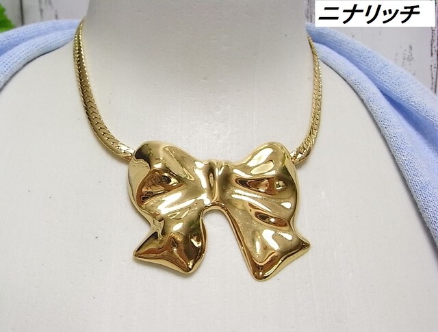 500スタ 本物美品ニナリッチ リボン型チョーカーネックレス 新品 中古のオークション モバオク 500スタ 本物美品ニナリッチ リボン型チョーカーネックレス 新品 中古のオークション モバオク