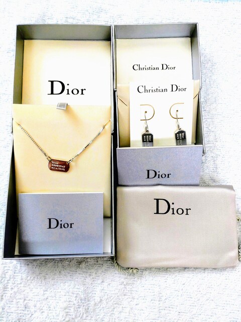送料無 2点お纏めでお得! 未使用 レア Christian Dior クリスチャン