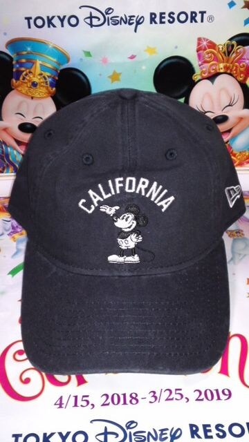 ディズニー New Era ミッキー キャップ カリフォルニアネイビー 新品 中古のオークション モバオク