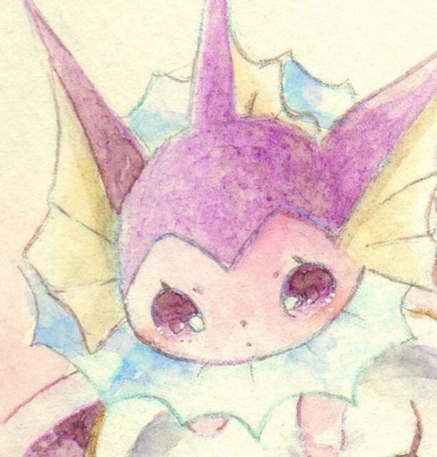 自作ポケモン絵 シャワーズ 新品 中古のオークション モバオク