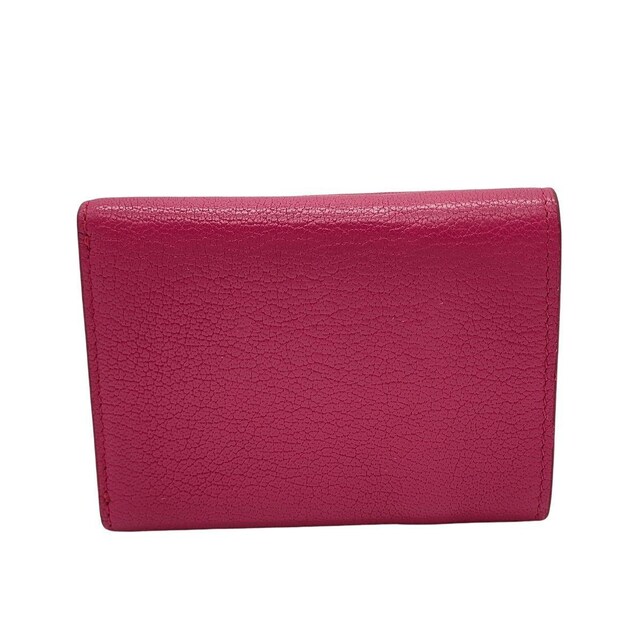 ミュウ ミュウ miu miu レザー 三つ折り財布 レディース K109 | ミュウ