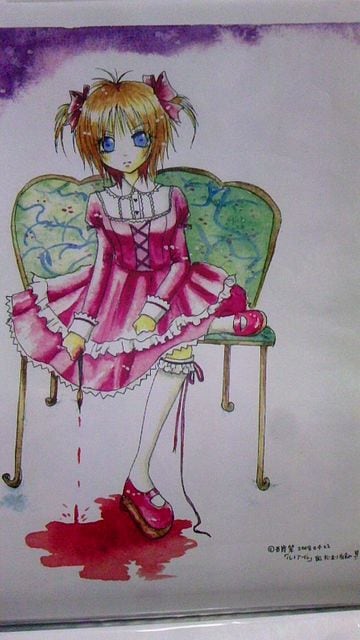 自作イラスト血だまり絵の具 新品 中古のオークション モバオク 自作イラスト血だまり絵の具 新品 中古のオークション モバオク