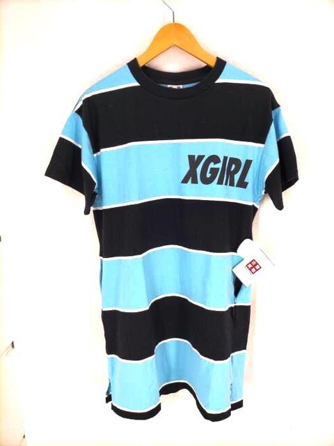 X Girl エックスガール S Striped T Dressワンピース 女性ファッション 新品 中古のオークション モバオク No