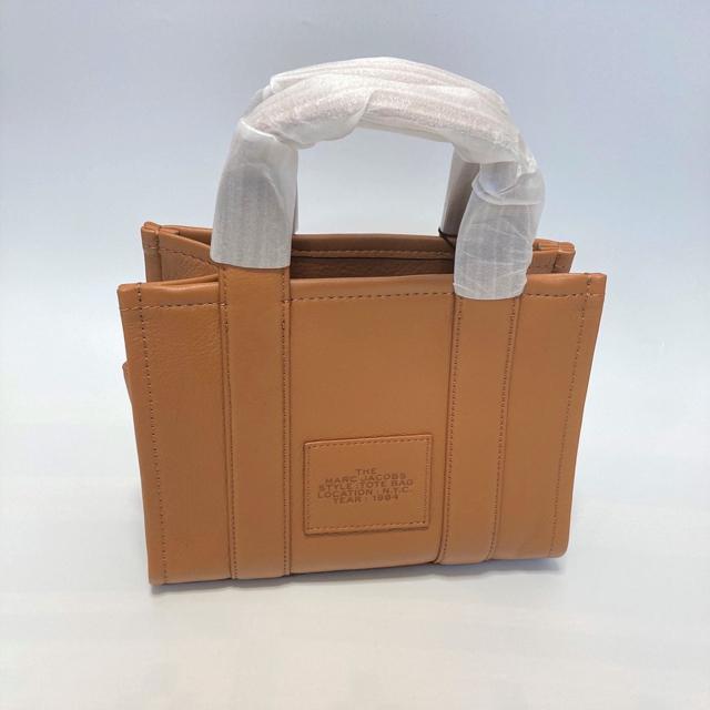 ☆新品☆ 【マークジェイコブス】 ザ レザー ミニトートバッグ 茶