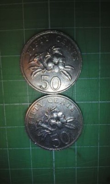 シンガポール50セント硬貨2枚 1990 91年各1枚 新品 中古のオークション モバオク シンガポール50セント硬貨2枚 1990 91年各1枚 新品 中古のオークション モバオク