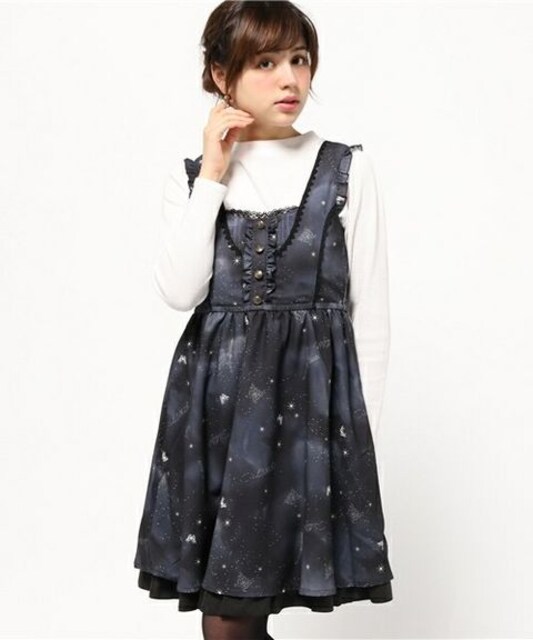 Axes ロマンティック星空ワンピース 新品 中古のオークション モバオク