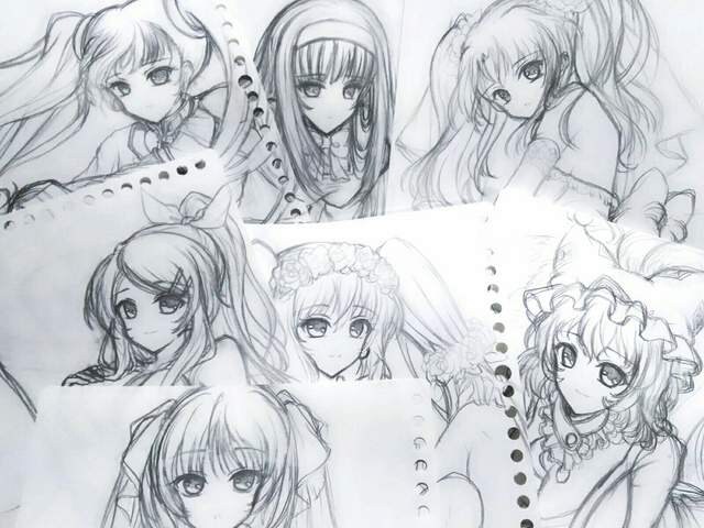 自作イラスト 全33枚 過去絵下書き 線画 ボカロ東方ラブライブetc 新品 中古のオークション モバオク 自作イラスト 全33枚 過去絵下書き 線画 ボカロ東方ラブライブetc 新品 中古のオークション モバオク