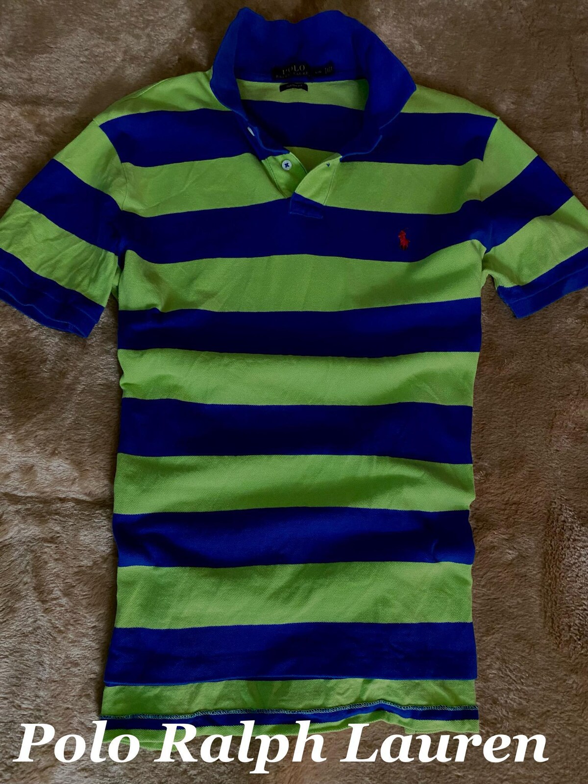 Polo Ralph Lauren】日本未発売 ポロラルフローレン Vintage ボーダー 大阪スペシャル 【超人気◎】ラルフローレン RLX ポロシャツ ボーダー 美品 完売モデル◎ ウエア(男性用)