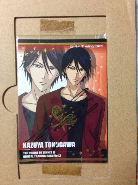 新テニスの王子様 デジプリ 徳川カズヤ 小野大輔直筆サイン入り 新品 中古のオークション モバオク 新テニスの王子様 デジプリ 徳川カズヤ 小野大輔直筆サイン入り 新品 中古のオークション モバオク