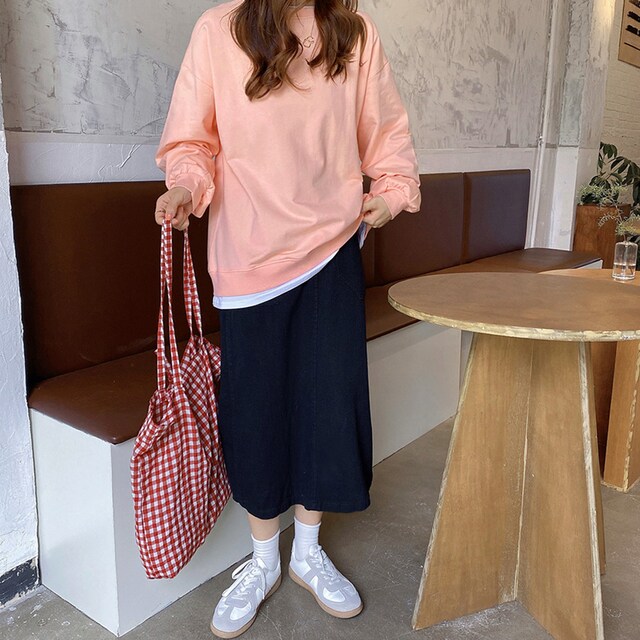 レイヤード風 トレーナー レディース 韓国風 カットソー 無地 女性ファッション 新品 中古のオークション モバオク レイヤード風 トレーナー レディース 韓国風 カットソー 無地 女性ファッション 新品 中古のオークション モバオク