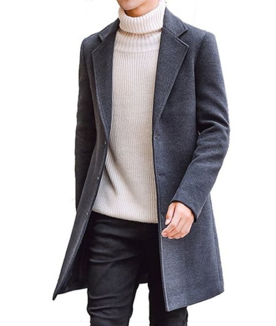 メンズ ロングチェスターコート グレー 男性ファッション 新品 中古のオークション モバオク メンズ ロングチェスターコート グレー 男性ファッション 新品 中古のオークション モバオク