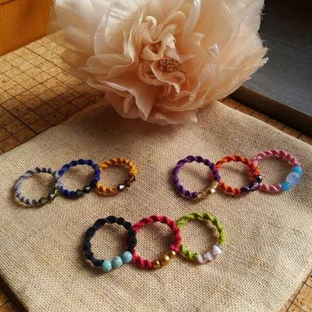 刺繍糸リング 手作り 女性ファッション 新品 中古のオークション モバオク 刺繍糸リング 手作り 女性ファッション 新品 中古のオークション モバオク