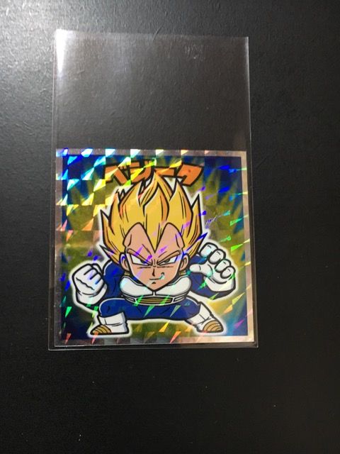 ドラゴンボールマン超コレクターシール ベジータ 超-02 しゃくり