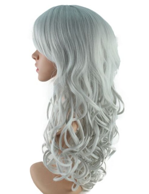 処分 コスプレウィッグwigs2you シルバーグレイ C 003 銀髪 女性ファッション 新品 中古のオークション モバオク