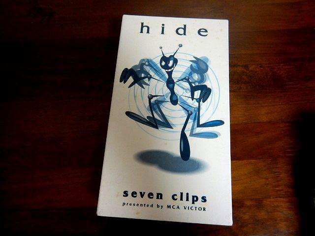 hide sevenclips VHS（hide INVINCIBLE DELUGE EVIDENCE VHS