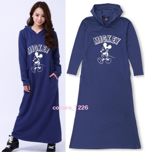 新品babydoll ミッキー 耳付キフード マキシワンピース 大人 ネイビー ベビードール 新品 中古のオークション モバオク 新品babydoll ミッキー 耳付キフード マキシワンピース 大人 ネイビー ベビードール 新品 中古のオークション モバオク
