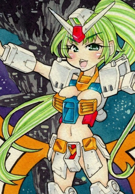 自作イラスト ガンダム Ms少女 可愛い アバオアクー 新品 中古のオークション モバオク 自作イラスト ガンダム Ms少女 可愛い アバオアクー 新品 中古のオークション モバオク