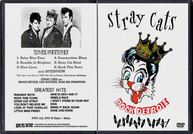 Stray Cats デトロイトライブ プロモ ストレイキャッツ Cd Dvd ビデオ 新品 中古のオークション モバオク