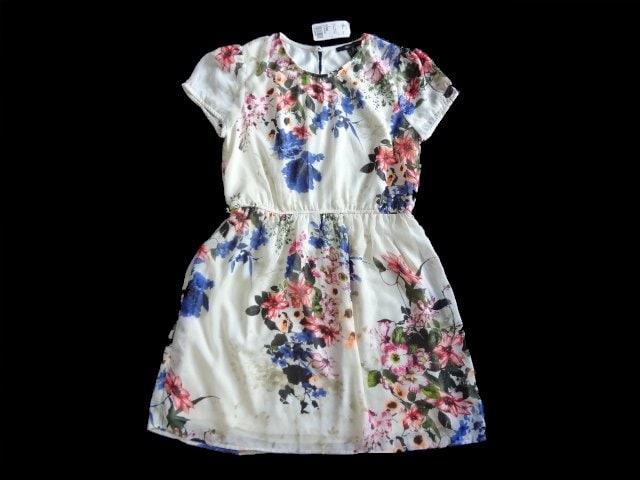 新品 定価2580円 フォーエバー21 花柄 シフォン ワンピース S フォーエバー21 Forever21 新品 中古のオークション モバオク