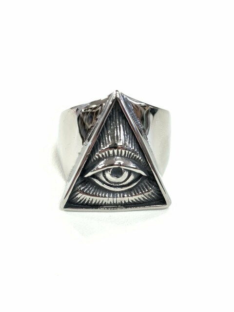 プロビデンスの目 指輪 リング 男性アクセサリー 時計 新品 中古のオークション モバオク