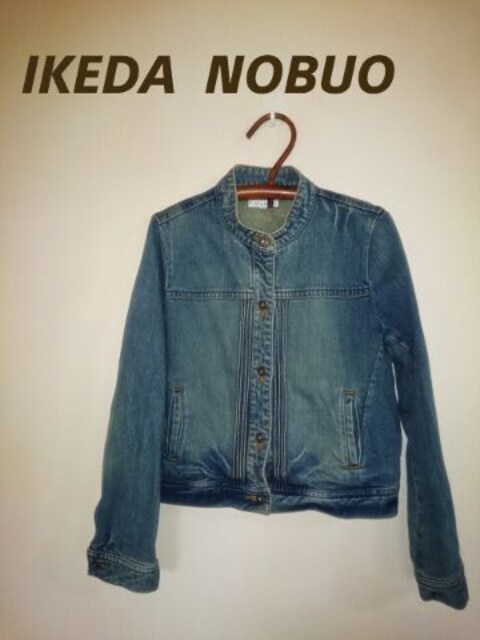 Ikeda Nobuo 大きいサイズll 襟なしデニムジャケット レタバプラス可能 新品 中古のオークション モバオク Ikeda Nobuo 大きいサイズll 襟なしデニムジャケット レタバプラス可能 新品 中古のオークション モバオク