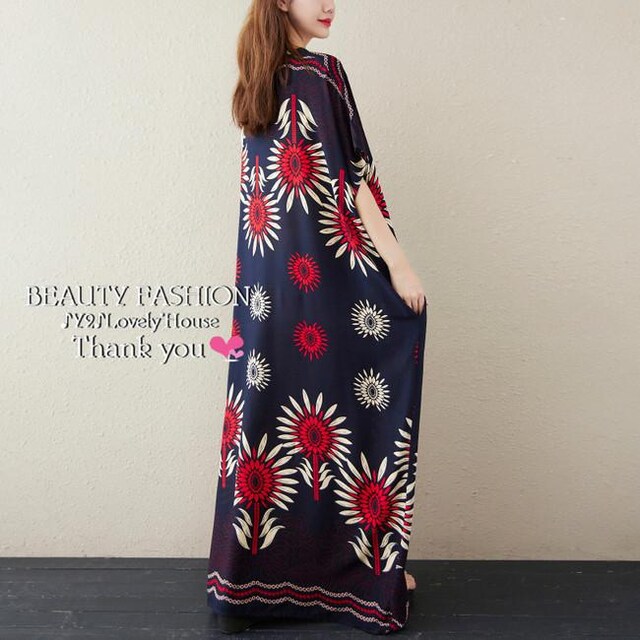 5l6l レトロ花柄夏浴衣模様風vネックiラインワンピース 紺 女性ファッション 新品 中古のオークション モバオク 5l6l レトロ花柄夏浴衣模様風vネックiラインワンピース 紺 女性ファッション 新品 中古のオークション モバオク