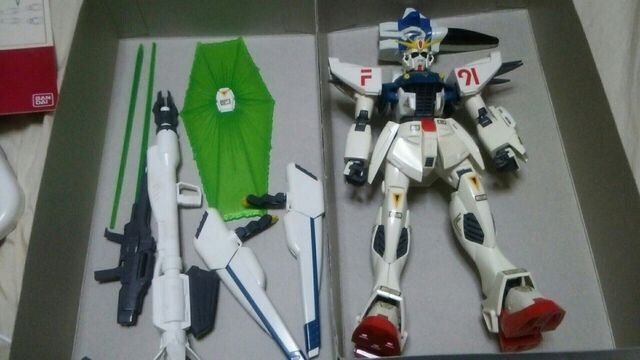 1 60 ガンダムf91 組み立て済ジャンク扱いです 破損無し 新品 中古のオークション モバオク 1 60 ガンダムf91 組み立て済ジャンク扱いです 破損無し 新品 中古のオークション モバオク