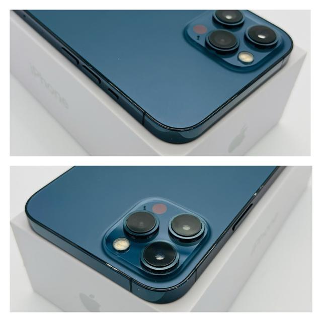 iPhone12 Pro Max[256GB] SIMロック解除 docomo パシフィックブルー