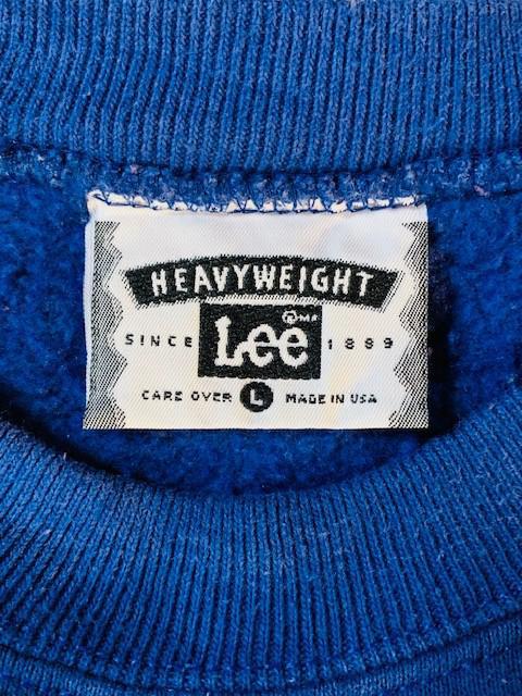 表記L/USA製!90年代 ビンテージ Lee サンタクロース キャラクター 青 表記L/USA製!90年代 ビンテージ Lee サンタクロース キャラクター 青