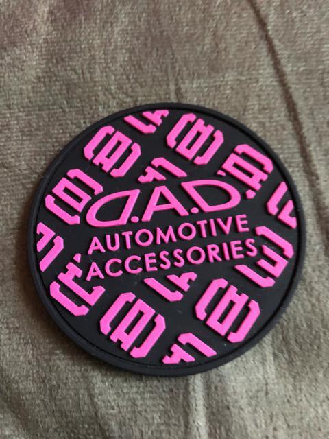 dad モノグラム柄//色: pink コースター 付属品なし. .. Bidding & ...
