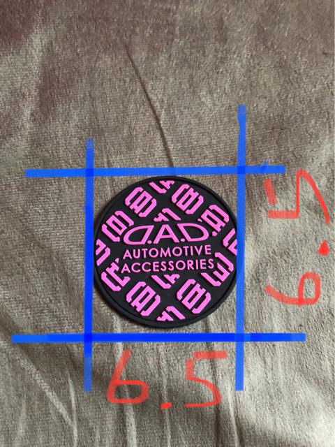 dad モノグラム柄//色: pink コースター 付属品なし. .. Bidding & ...