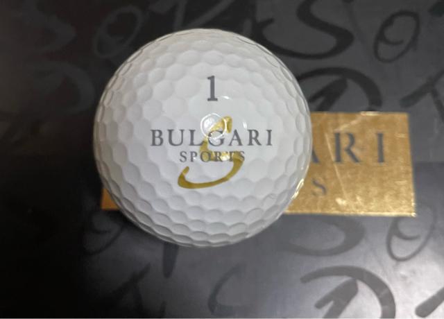 限定】BVLGARI ゴルフボール【非売品】お得意様