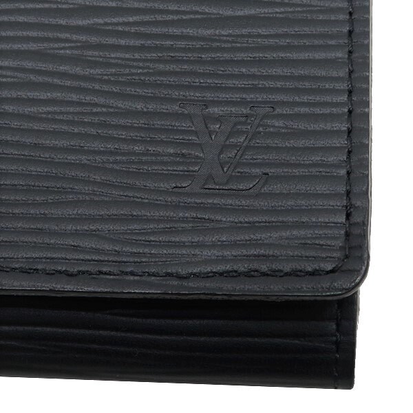 【クーポン対象外】 黒 エピ 名刺入れ カードケース Vuitton Louis 極美品 - 名刺入れ/定期入れ