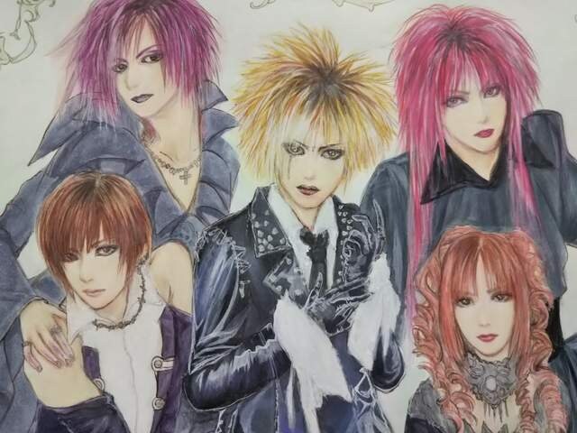 手描き 自作イラスト Dir En Grey V系 新品 中古のオークション モバオク