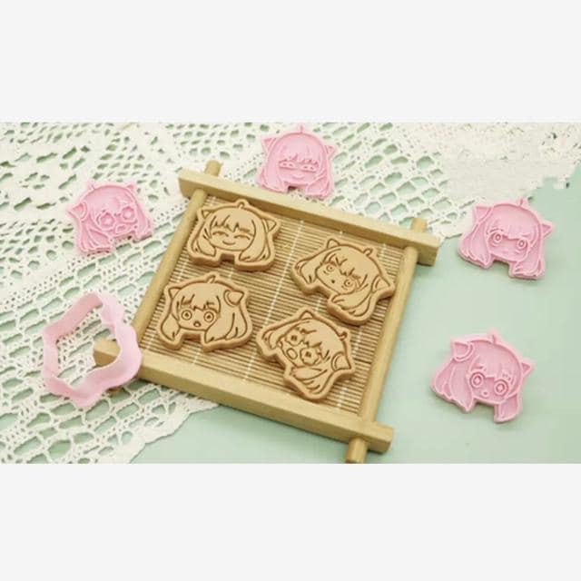 スパイファミリー アーニャ クッキー型 4個セット 型抜き キャラ弁 お菓子作り ペット 手芸 園芸 新品 中古のオークション モバオク No