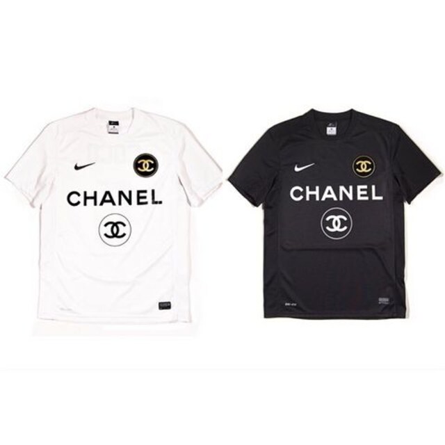 1スタ Nike Chanel ナイキ シャネル Evanesce Tシャツ 白s 新品 中古のオークション モバオク